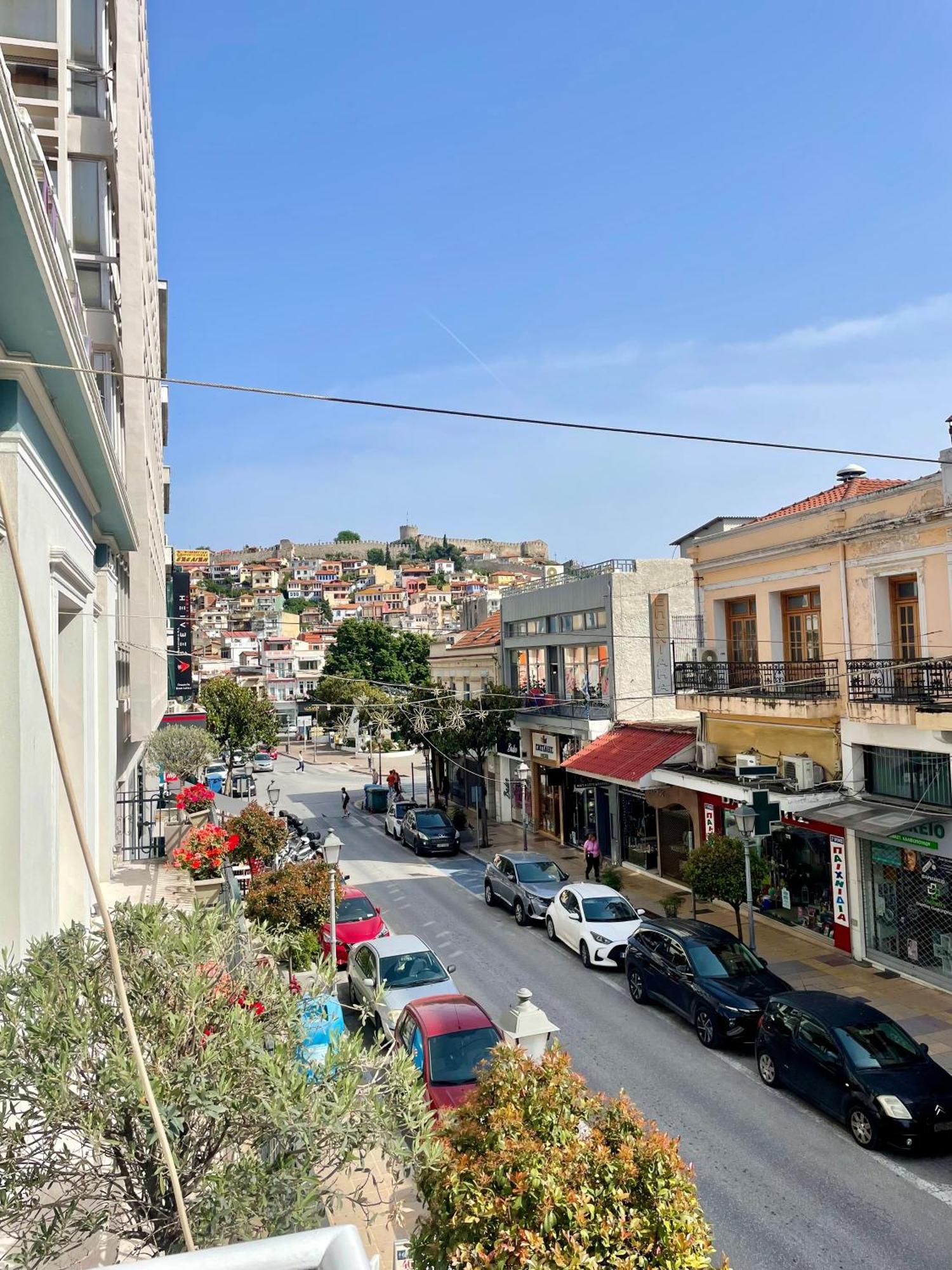 Omonoia Central Apartment Kavála ภายนอก รูปภาพ
